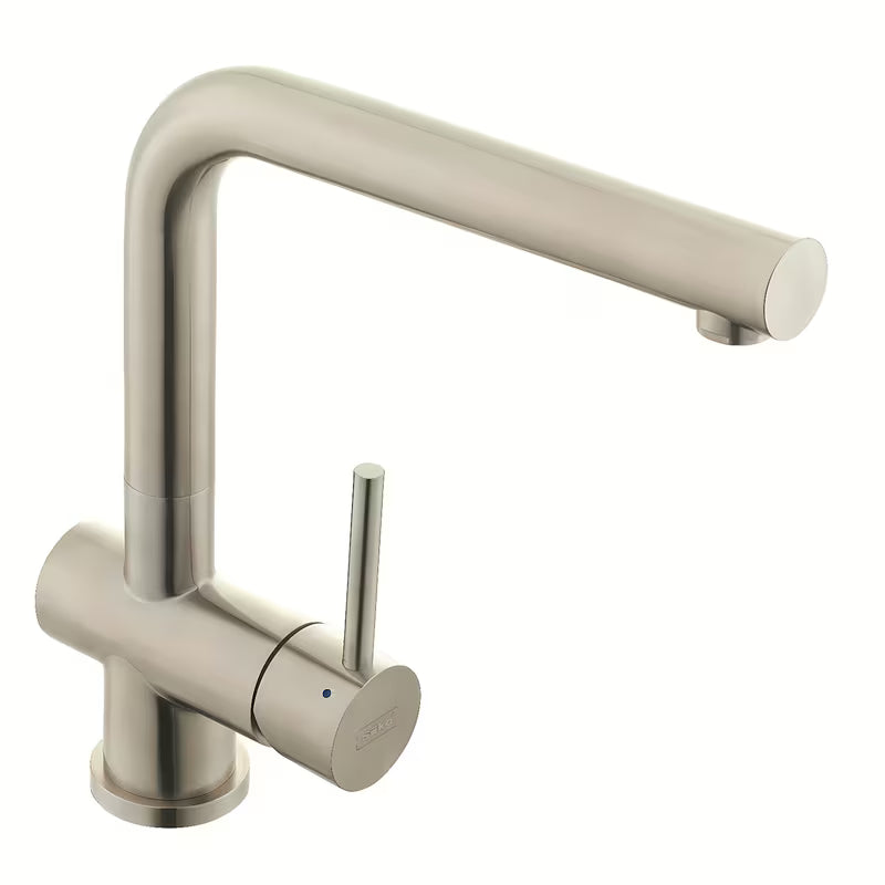 Inox miješalica za sudoper SIKO Steel s okretnim izljevom u mat izvedbi supersteel