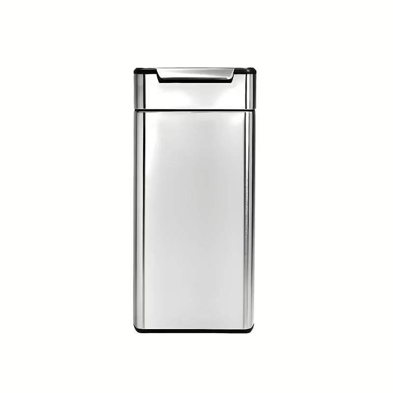 Senzorska kanta za otpad Simplehuman Touch-bar bin u mat izvedbi od nehrđajućeg čelika s uskim kućištem.