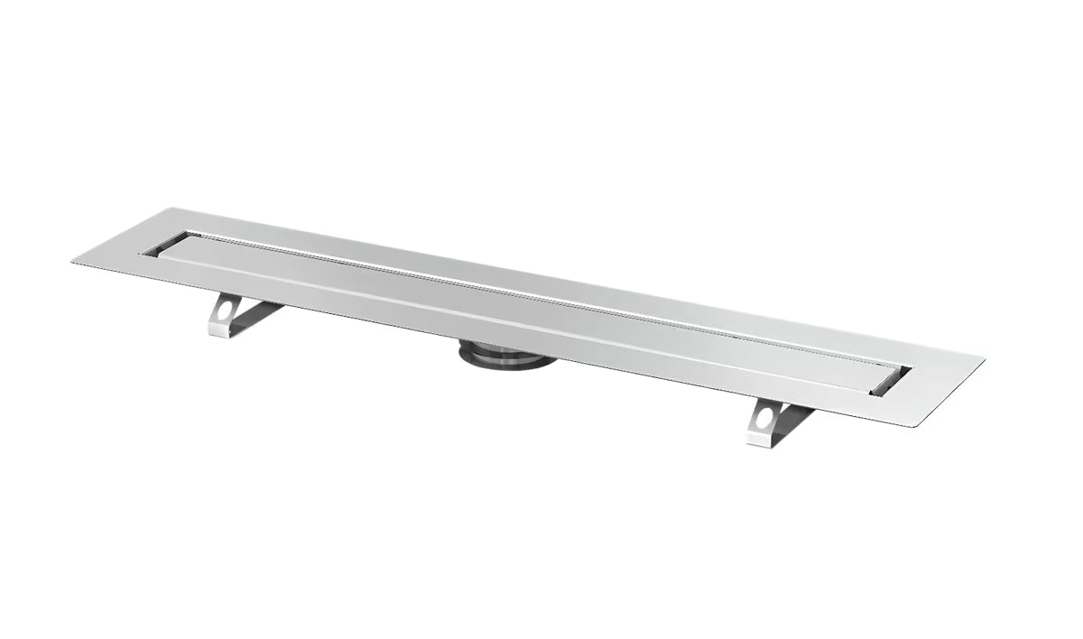 Nehrđajući tuš kanalica Tece Drainline 70 cm s rešetkom pro za lijepljenje pločica