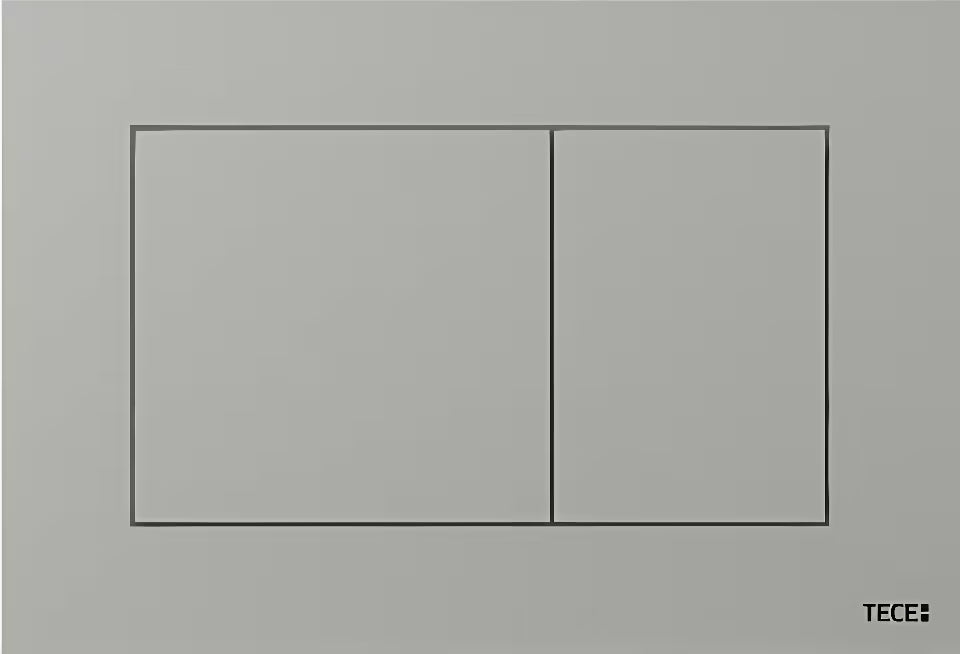 Plastična tipka za aktiviranje Tece tecenow u sjajnom kromu pro za dvokoličinsko ispiranje WC školjke