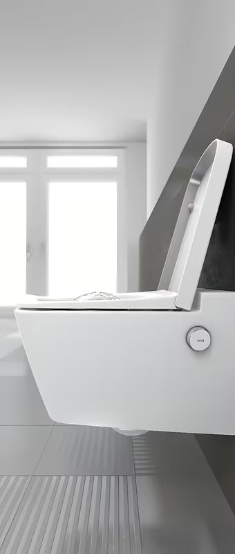 Bijele WC daska Tece Teceone s poklopcem i soft Close pro sa sporim spuštanjem