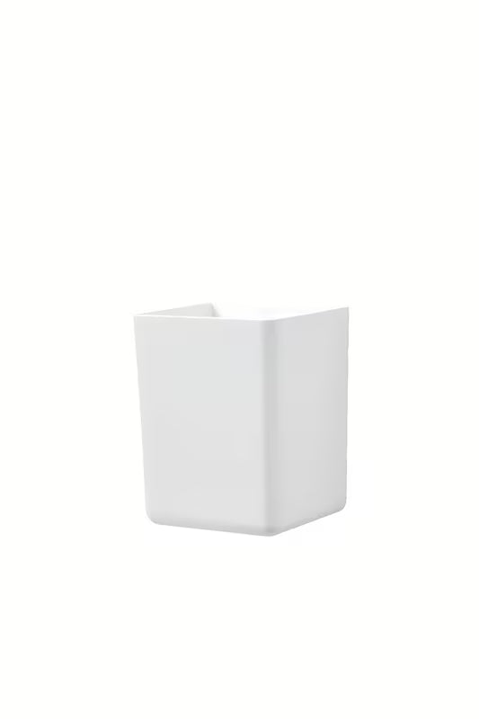 Bijela zidna polica tesa Baboo bez bušenja, s ljepljivom tehnologijom tesa Powerstrips Waterproof