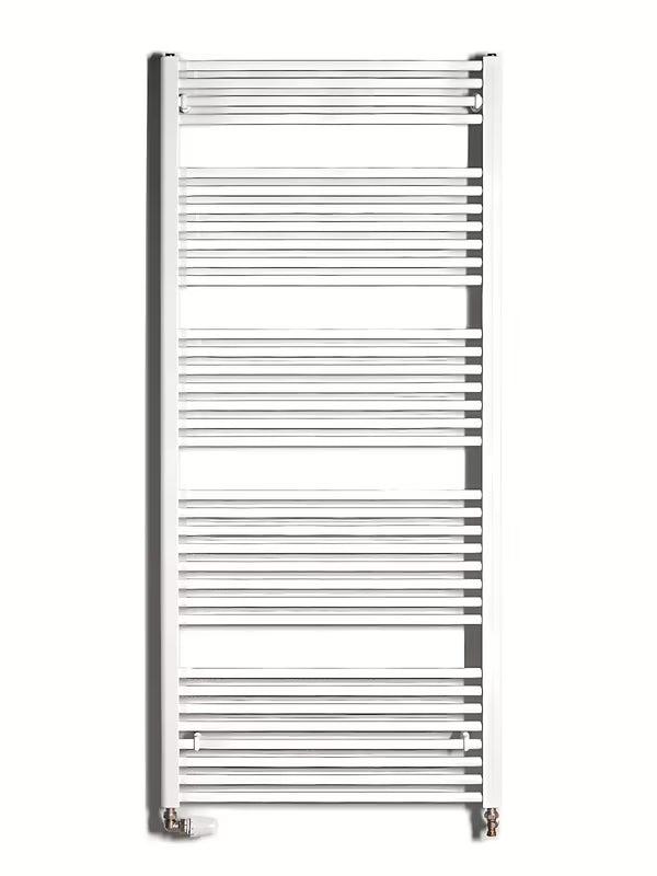 Bijeli kombinirani cijevni radijator Thermal Trend KD 168x75 cm pro kupaonicu