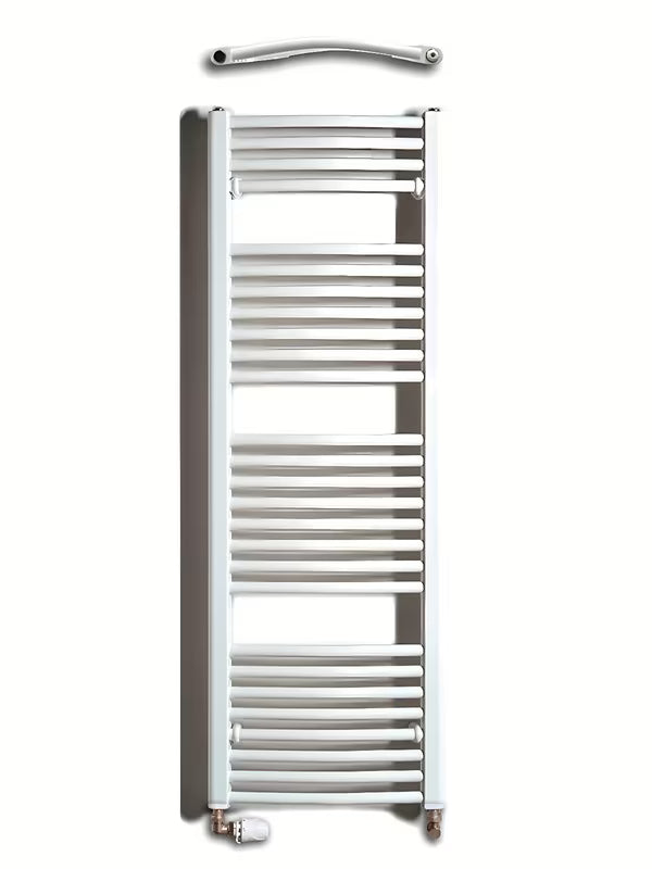 Bijeli kombinirani cijevni radijator Thermal Trend KDO 45x132 cm za kupaonicu