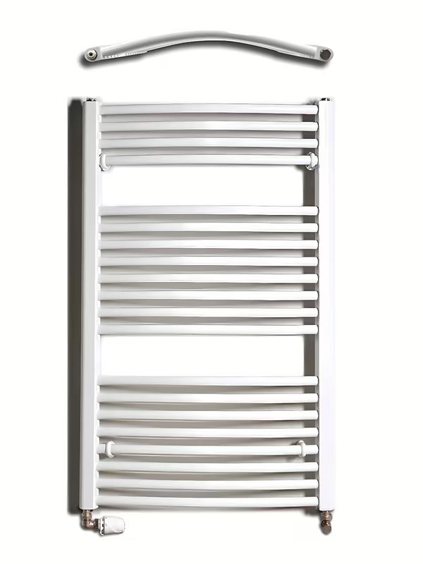 Bijeli kombinirani cijevni radijator Thermal Trend KDO 60x96 cm, prikladan za kupaonicu