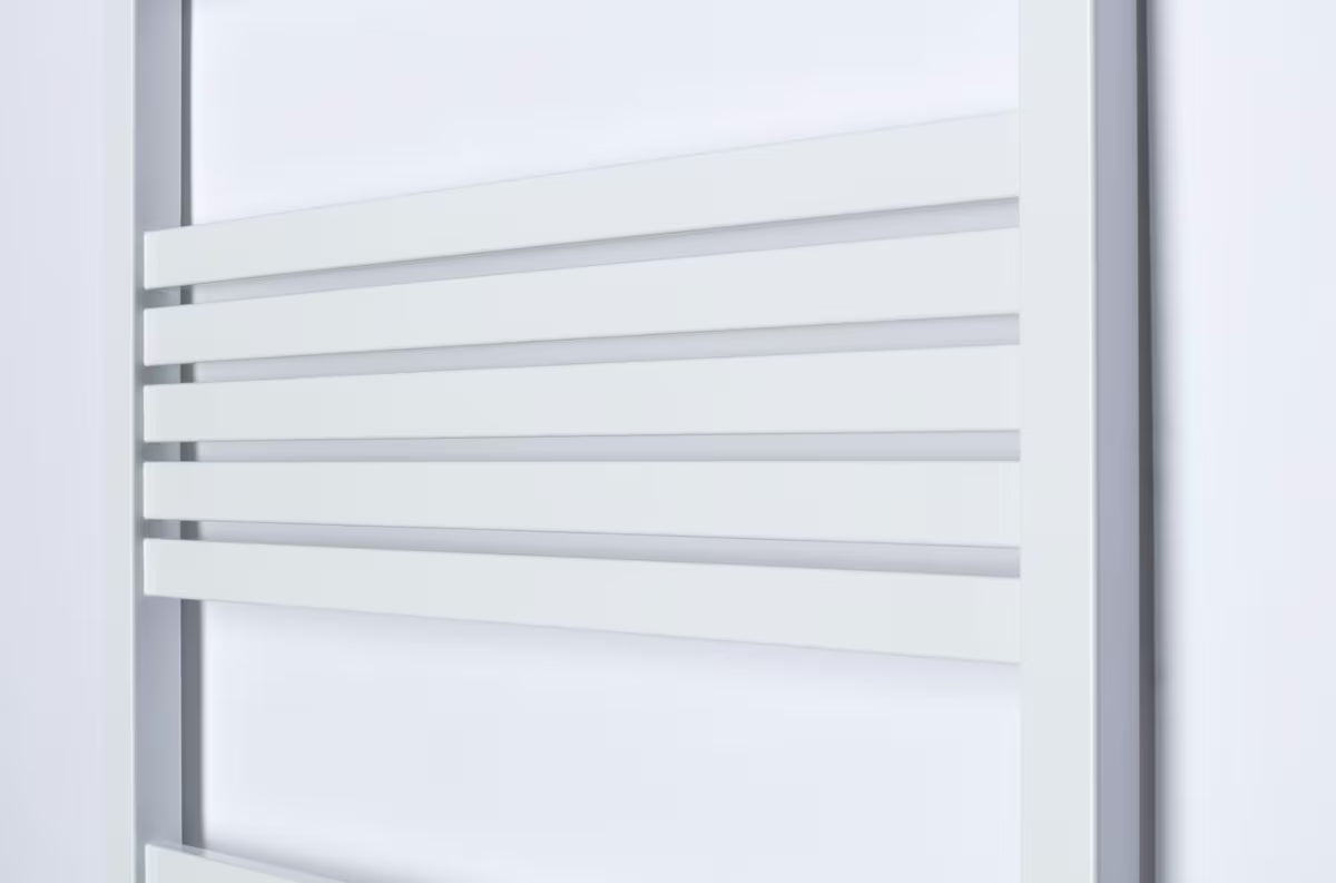 Bijeli električni radijator Thermal Trend Kh Economy 60x180 cm s termostatom KTX i LCD zaslonom