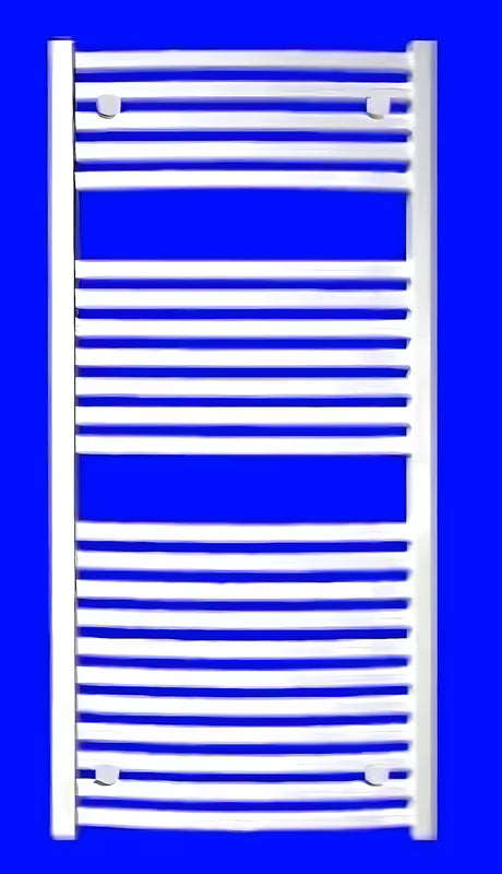 Bijeli kombinirani cijevni radijator Thermal Trend KM dimenzija 75x123,3 cm.