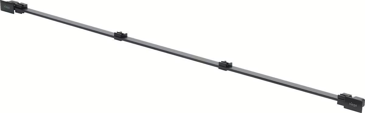 Crni rešetka Viega Advantix Vario pro tuš kanalice, prikladan pro za kanalice 736552 i 736736.