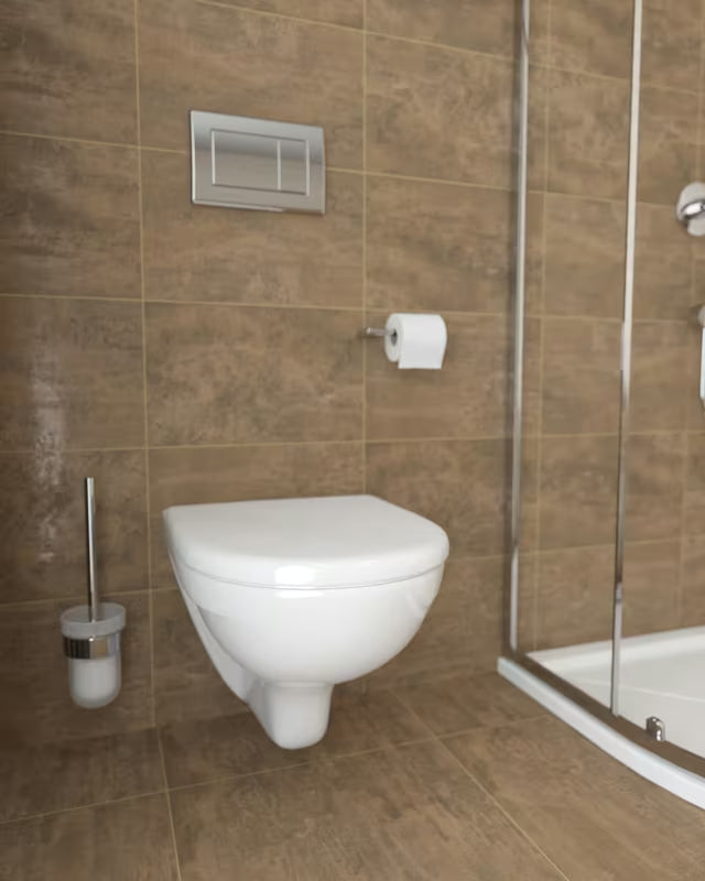 Viseća WC Školjka Vitra Normus u bijeloj boji bez sustava za ispiranje s wc daskom soft Close.