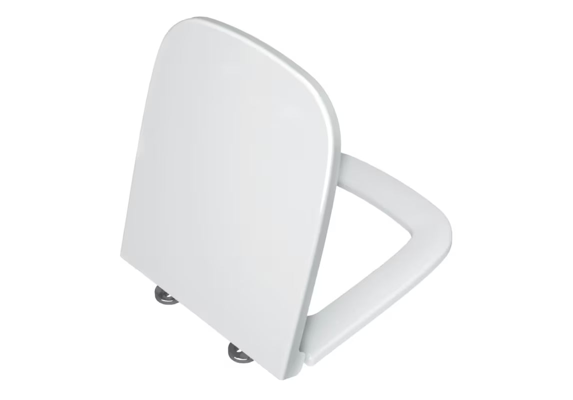 Bijelo WC daska Vitra S20 od duroplasta s metalnim šarkama