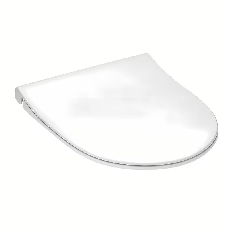 Bijeli WC daska Vitra Sento od duroplasta s slim dizajnom i tehnologijom soft Close