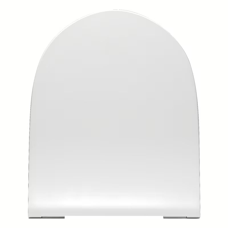 Bijeli WC daska Vitra Sento od duroplasta s slim dizajnom i tehnologijom soft Close