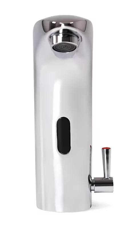 Kromirana senzorska stojeća miješalica za umivaonik Weltservis Donner s infracrvenim aktiviranjem