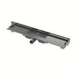 Inox tuš kanalica Alca APZ104 pro ugradnja za zid u tuševi u razini poda