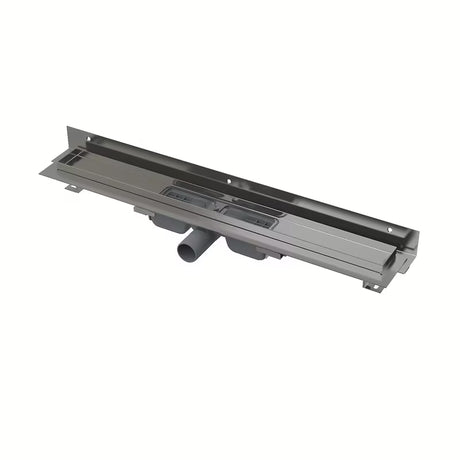 Inox tuš kanalica Alca APZ104 pro ugradnja za zid u tuševi u razini poda