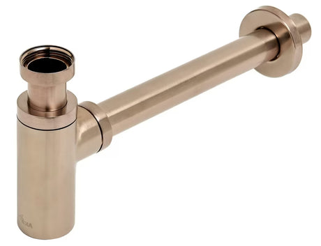 Alca Individual sifon za umivaonik DN32 u izvedbi rose gold mat s metalnom rozetom