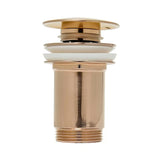 Alca Individual sifonska garnitura za umivaonik odvod Click/Clack 5/4" s preljevom u mat ružičasto-zlatnoj izvedbi