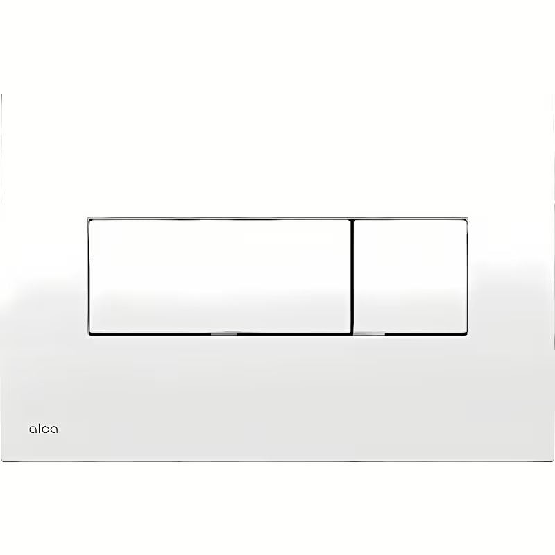 Bijele tipka za aktiviranje Alca pro predzidni instalacijski sustavi i WC školjke vodokotlići pro za ugradnju u zid