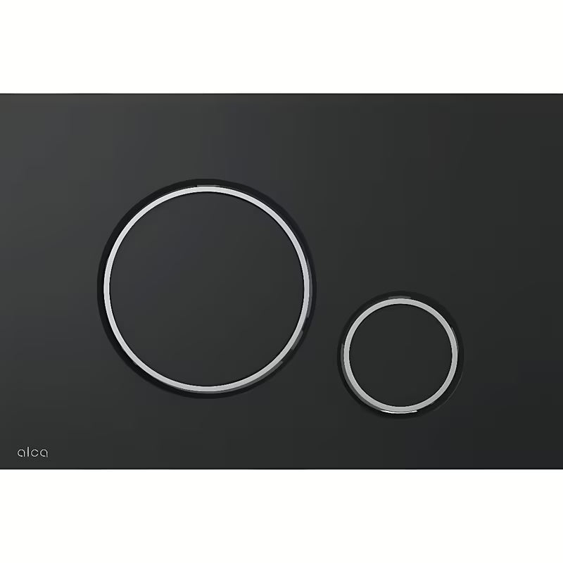 Tipka za Aktiviranje Alca u crnoj mat boji pro dvokoličinsko mehaničko ispiranje