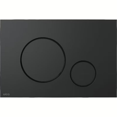 Crno-mat tipka za aktiviranje Alca pro predzidni instalacijski sustavi i WC školjke vodokotlići pro za ugradnju.