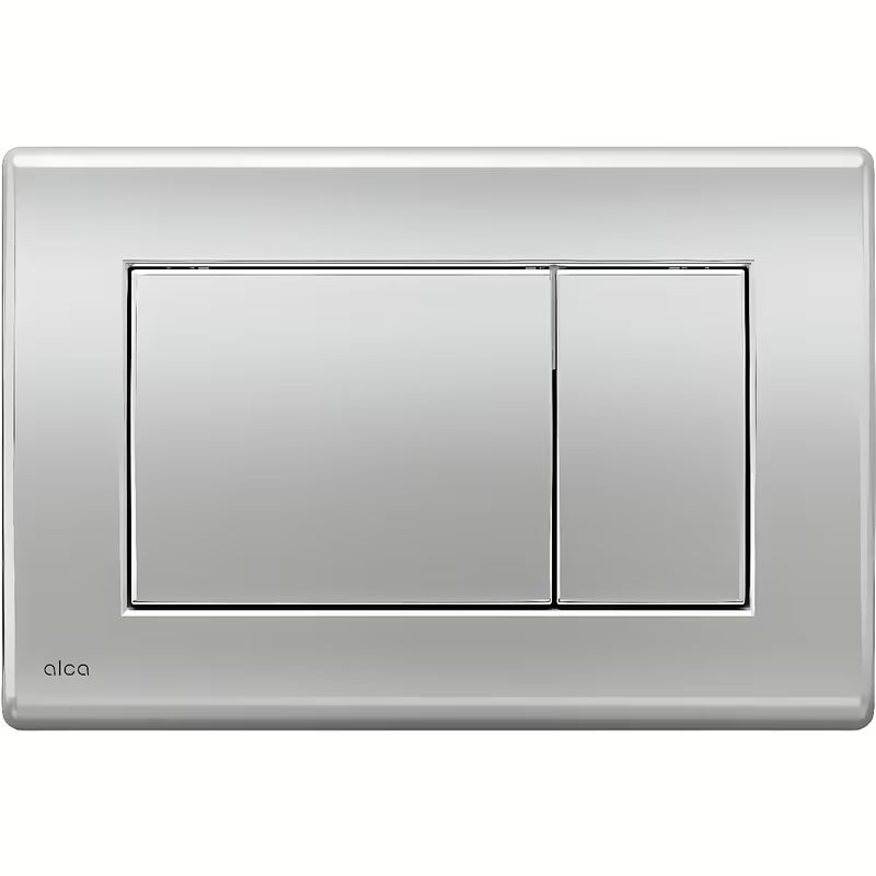 Tipka za Aktiviranje Alca u izvedbi krom-mat pro predzidni instalacijski sustavi i WC školjke vodokotlići pro za ugradnju u zid