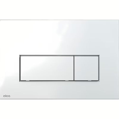 Tipka za Aktiviranje Alca Chrome u izvedbi krom-sjaj pro predzidni instalacijski sustavi i WC školjke vodokotlići pro za ugradnju u zid.