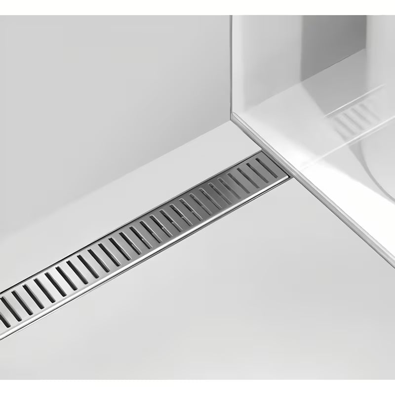 Nehrđajući tuš kanalica Alca Chrome 95 cm pro odvodnju tuševi u razini poda