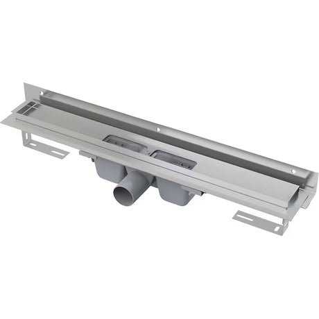 Nehrđajući tuš kanalica Alca 105 cm u izvedbi chrome pro za ugradnju izravno za zid