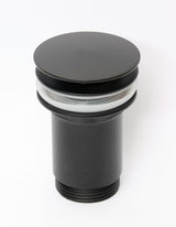 Crna mat sifonska garnitura za umivaonik odvod Alca pro umivaonici bez preljeva sa sitom za nečistoće