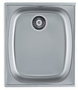 Nehrđajući ugradbeni sudoper  Alveus Basic 10 na radnu ploču 38x44 cm s preljevom