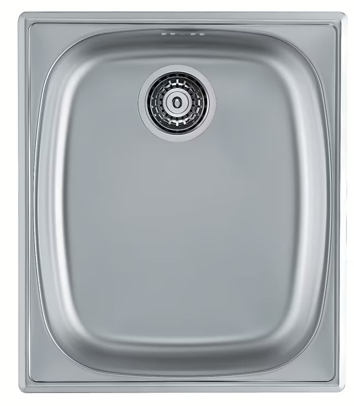 Nehrđajući ugradbeni sudoper  Alveus Basic 10 na radnu ploču 38x44 cm s preljevom