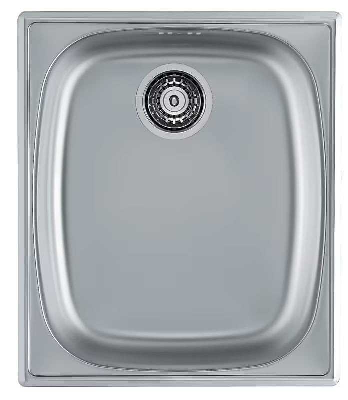 Ugradbeni nehrđajući kuhinjski jednostruki sudoper Alveus Basic 10 bez ocjeđivača u izvedbi SAT