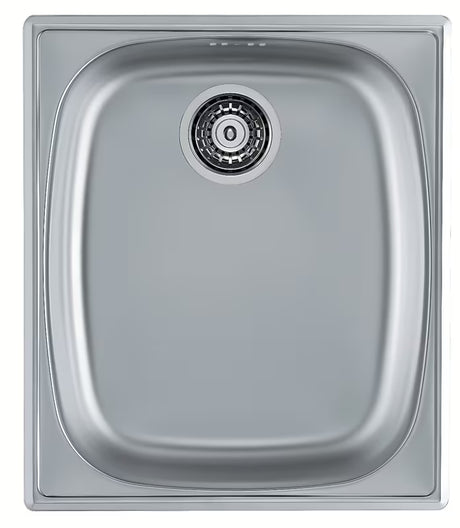 Ugradbeni nehrđajući kuhinjski jednostruki sudoper Alveus Basic 10 bez ocjeđivača u izvedbi SAT
