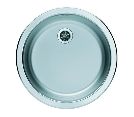 Okrugli nehrđajući sudoper  Alveus Form 10 pro za ugradnju u radnu ploču