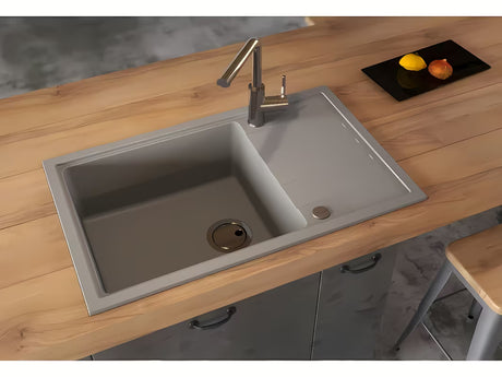 Granitni sudoper  Alveus Intermezzo 130 s ocjedom u boji beton