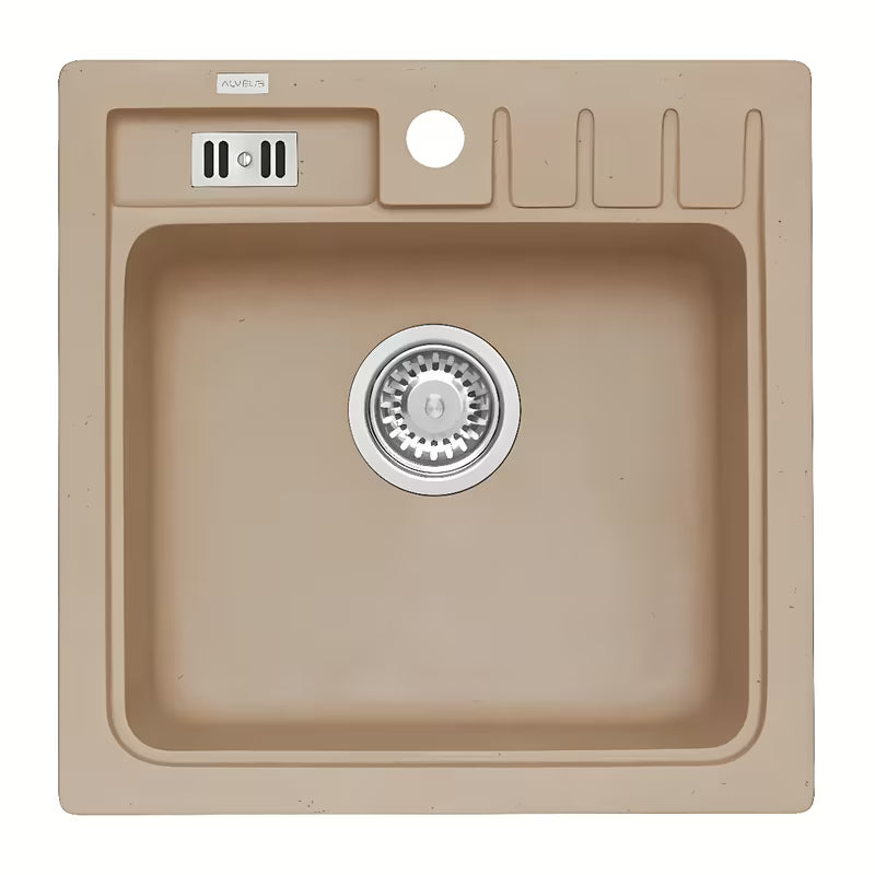 Granitni sudoper  Alveus na radnu ploču 465 x 465 mm u boji beige