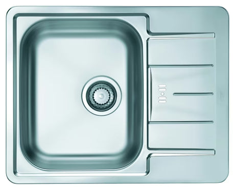 Alveus Line 60 ugradbeni nehrđajući sudoper  s ocjeđivačem u dekor izvedbi