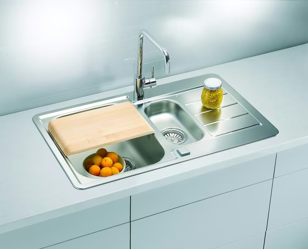 Ugradbeni nehrđajući sudoper  Alveus Line 70 Maxim I s ocjeđivačem i manjom kadicom