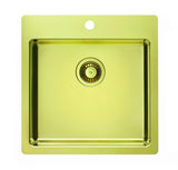 Inox kuhinjski jednostruki sudoper Alveus Pure 30 bez ocjeđivača pro ugradnja na radnu ploču