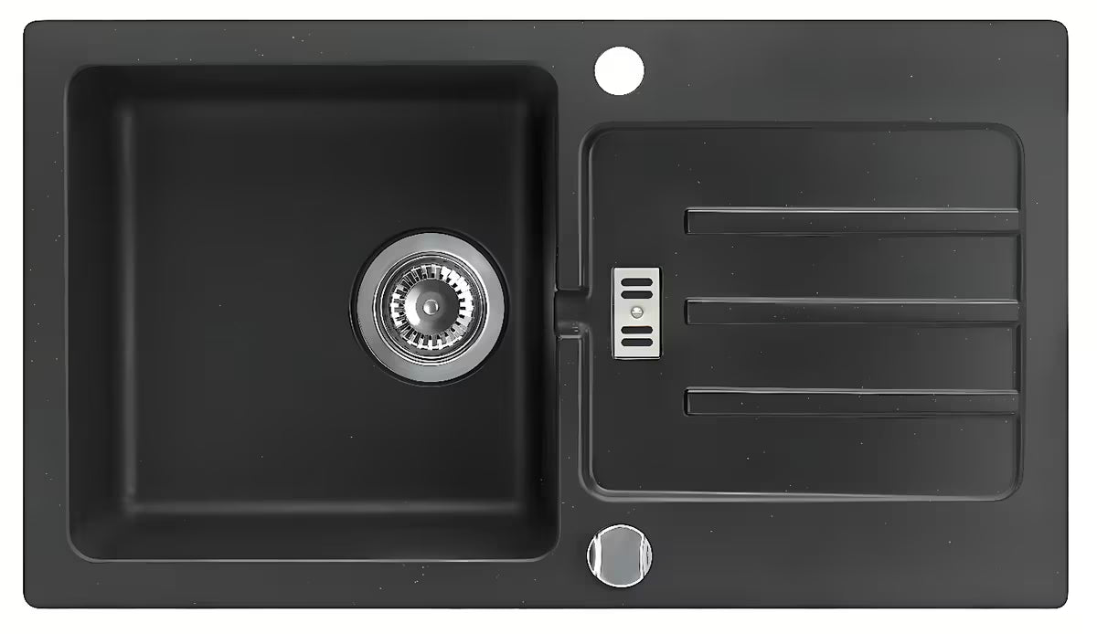 Alveus Victoria 30 granitni sudoper  s ocjeđivačem u antracit boji