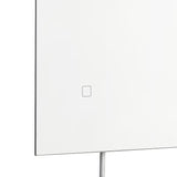 Pravokutno LED ogledalo Amirro 60x100 cm sa senzorom i zaštitom IP44