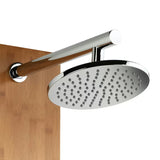 Tuš hidromasažni panel Anima Bamboo Shower od bambusa s nadglavnim i ručnim tušem te masažnim mlaznicama.