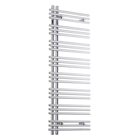 Kromirani kombinirani radijator Anima Cornelius 50x130 cm sa središnjim priključkom 50 mm