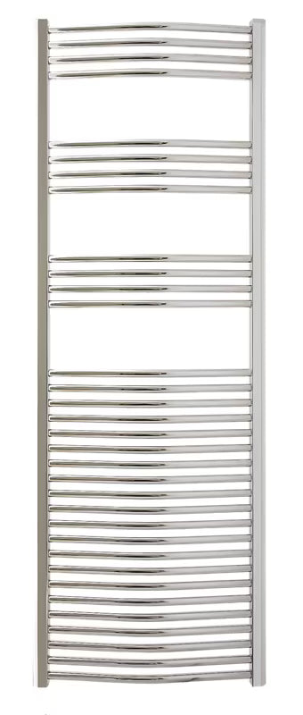 Kombinirani kupaonski radijator Anima Marcus 600x1760 mm u izvedbi chrome sa zaobljenim profilom.