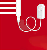 Električni radijator Anima Marcus 60x176 cm u krom izvedbi s grijaćim štapom i termostatom.