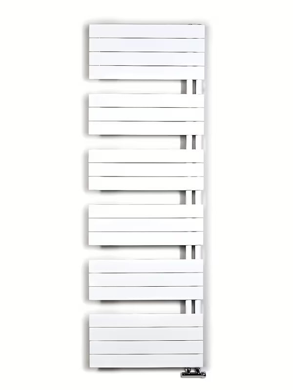 Bijeli kombinirani kupaonski radijator Anima Oliver 60x179 cm pro za grijanje i sušenje ručnika