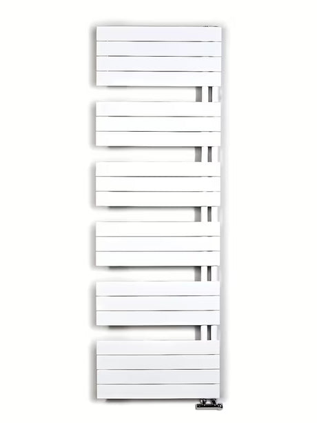 Bijeli kombinirani kupaonski radijator Anima Oliver 60x179 cm pro za grijanje i sušenje ručnika