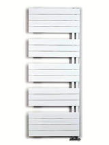 Bijeli kombinirani kupaonski radijator Anima Oliver 151x60 cm prikladan i pro za sušenje ručnika.