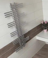 Kromirani kombinirani radijator Anima Titus 55x125 cm sa središnjim priključkom 50 mm