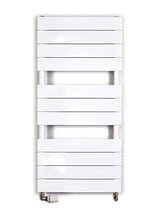 Bijeli kombinirani radijator Anima Viktor 93x45 cm prikladan pro za grijanje i sušenje ručnika